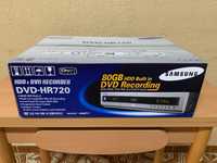 Gravador HDD e DVD Samsung DVD-HR720 (novo)