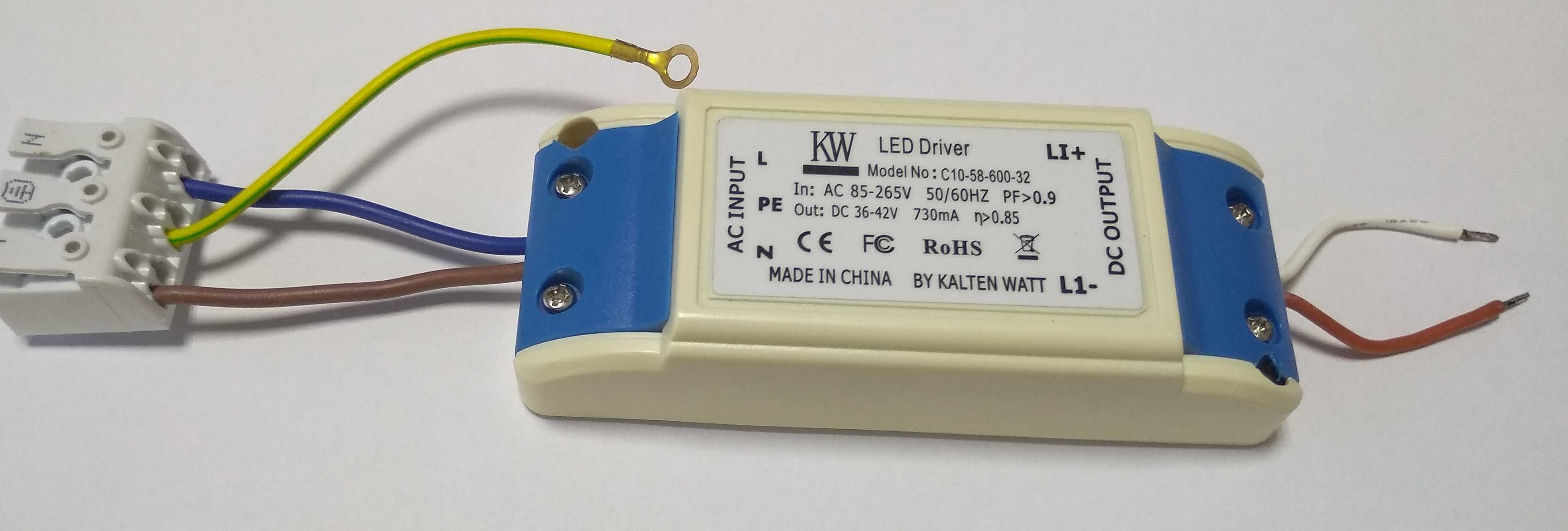 LED Driver 730mA DC(36-42)V 32W (C10-58-600-32)