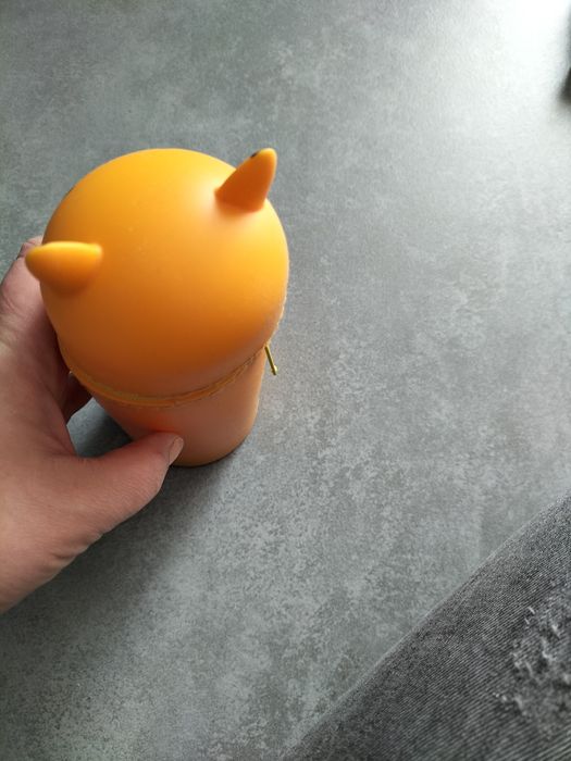 Silikonowy piórnik kotek