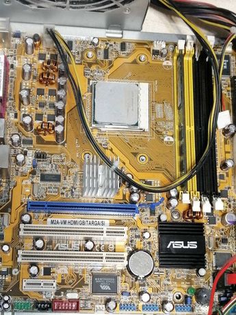 Комплект — Athlon II X3 440, матплата M2A-VM HDMI, DDR2 2Gb, БП QD400