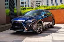 Lexus RX F-Sport LED Kam360 HUD ACC Levinson Wentylacja Salon PL Serwis ASO FV
