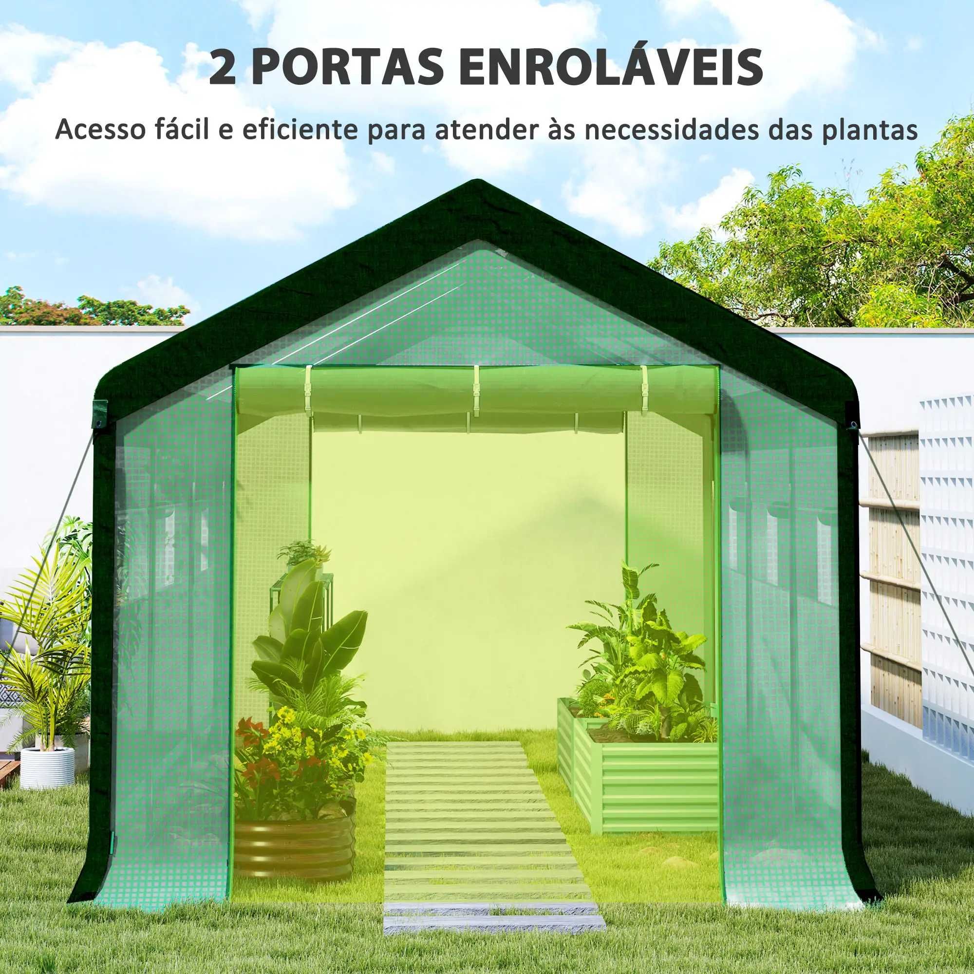 Estufas Jardim 600x300x280 NOVAS! (Entregas Grátis)