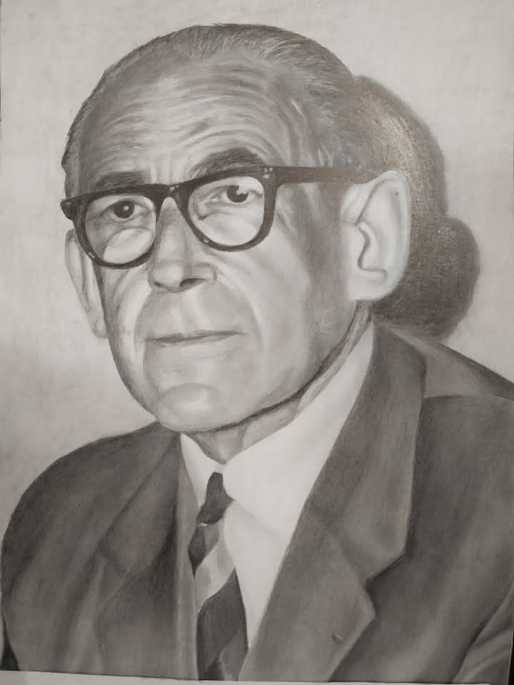 portret ołówkiem