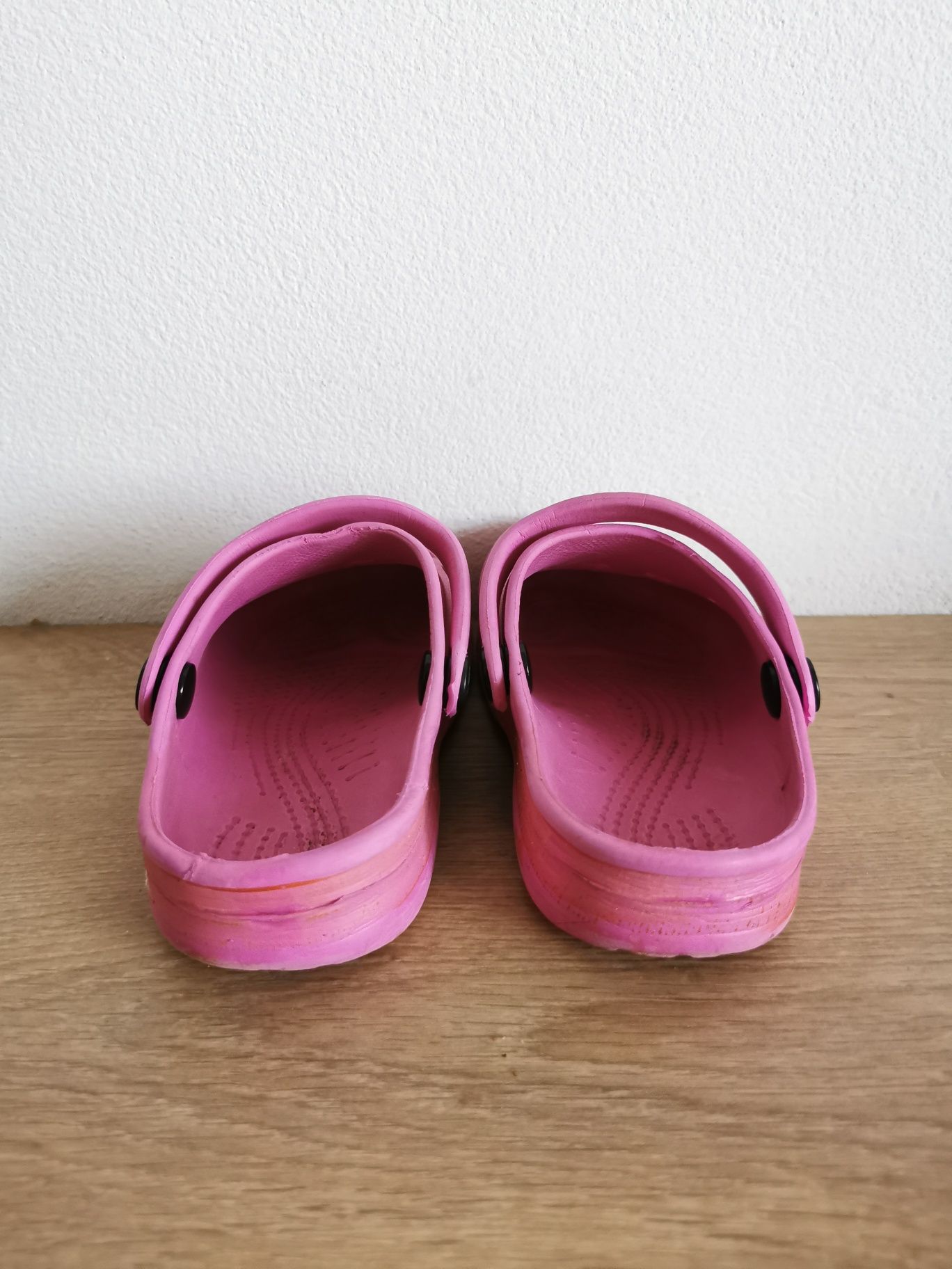 Klapki a'la crocs, rozmiar 26/27