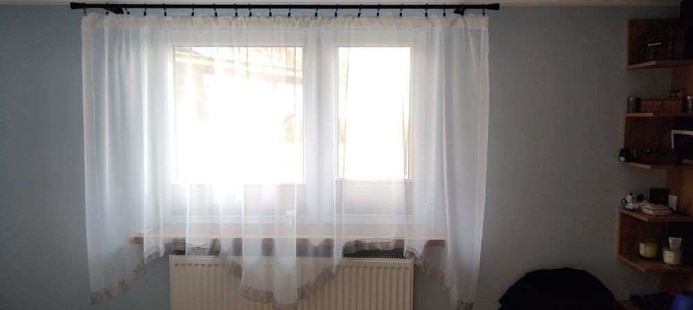 Firanka biała 300/145