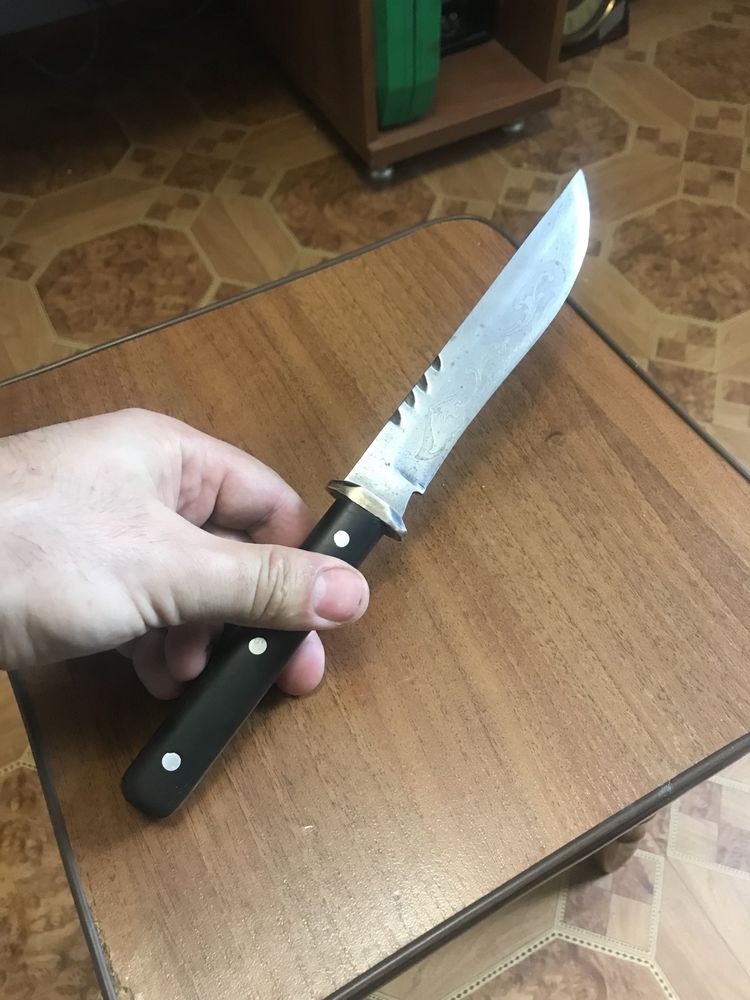 нож  охотничый