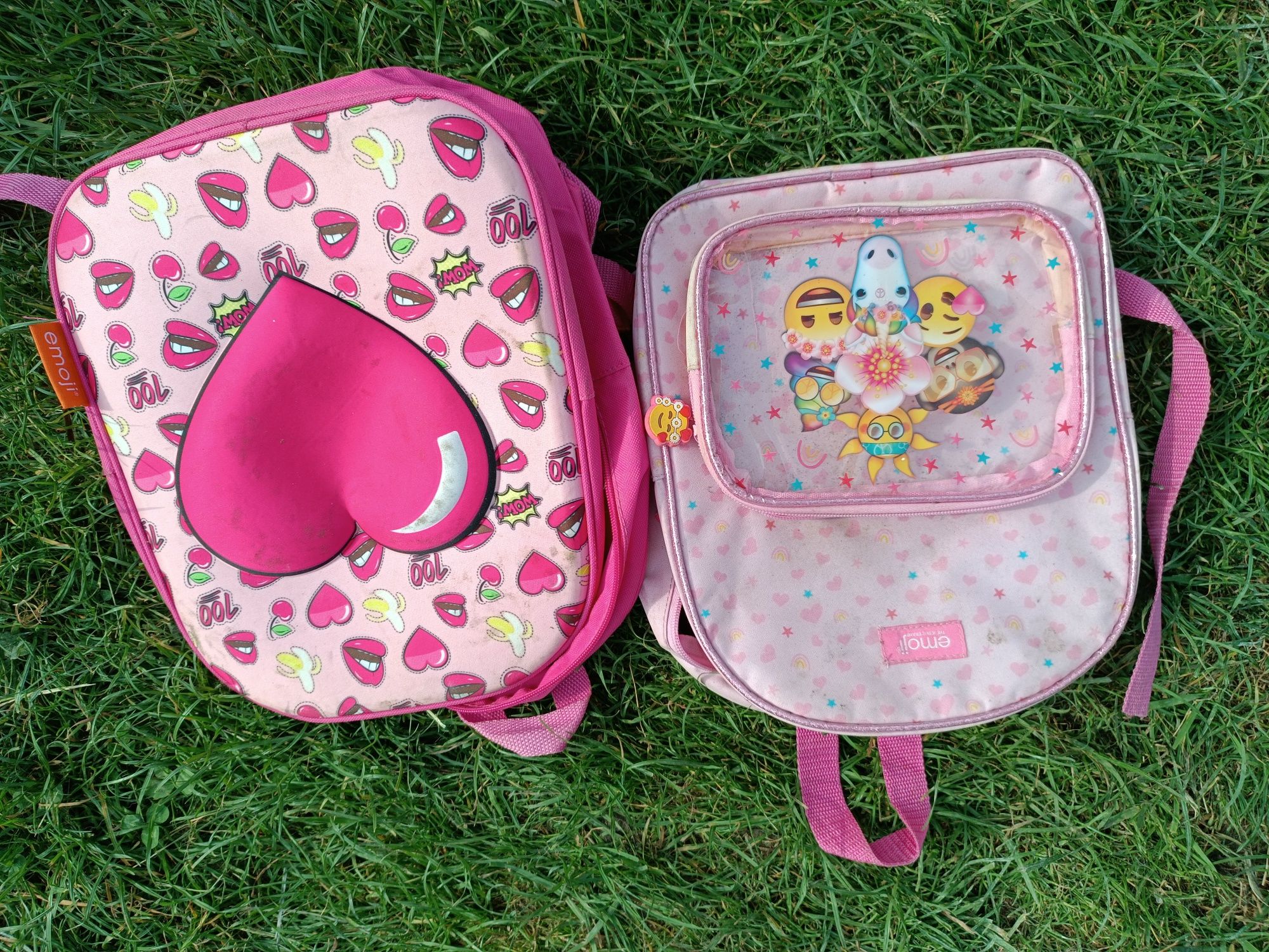 Dwa plecaki dla dziewczynki kilkulatki