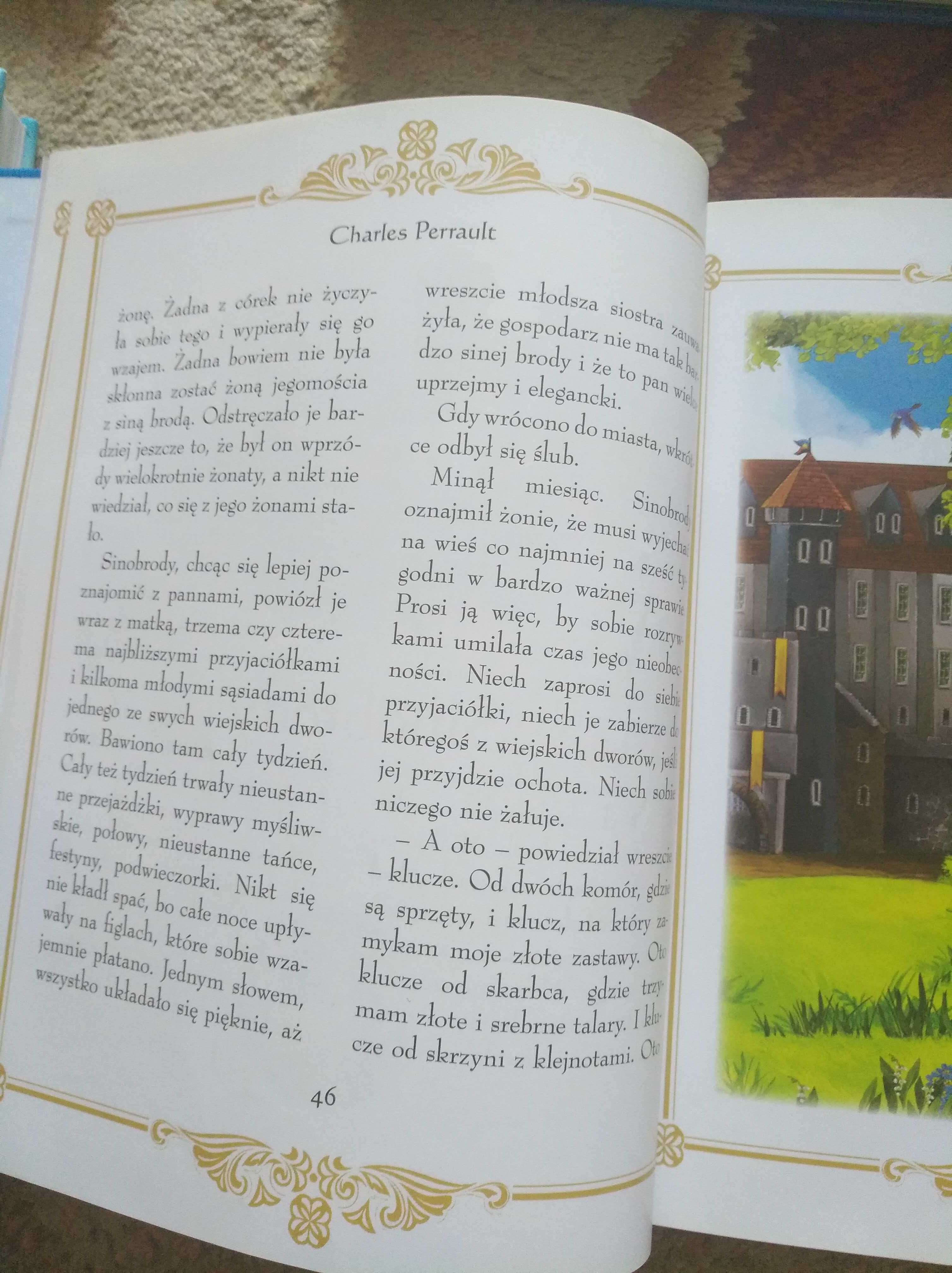 Książeczka Baśnie Charles Perrault