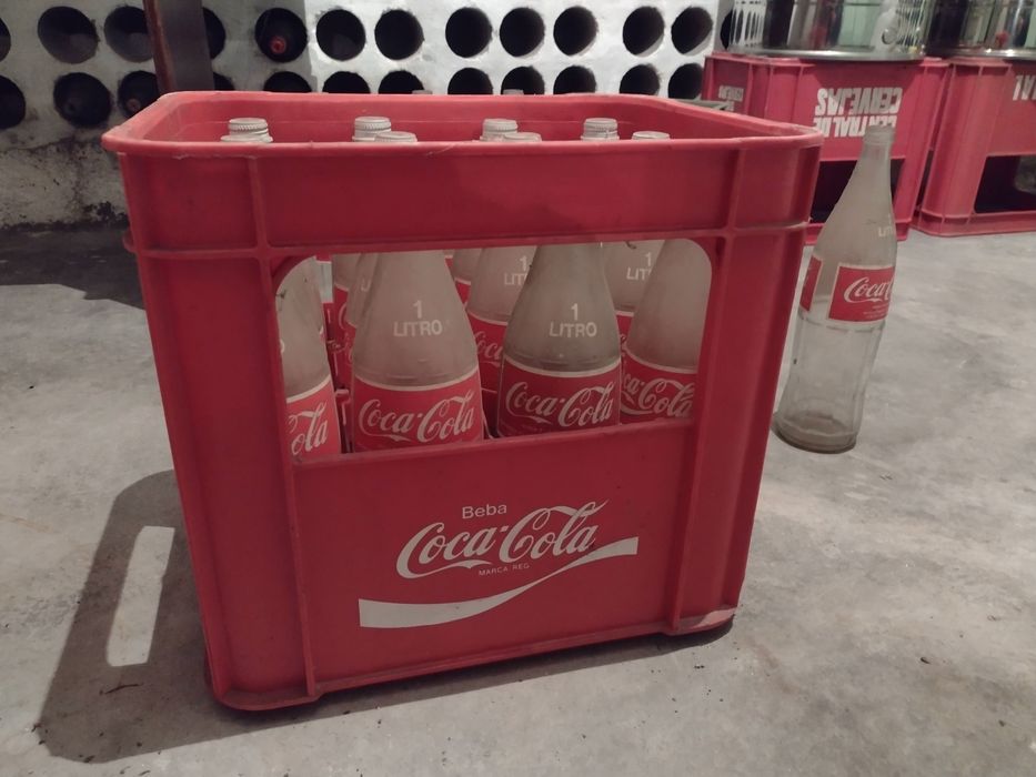 Garrafas de Coca-cola vintage