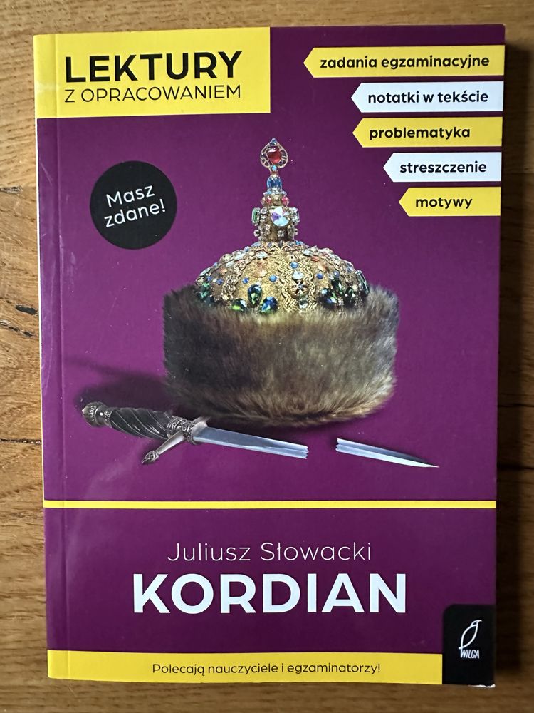 Kordian. Lektura z opracowaniem