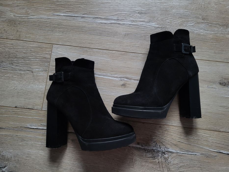 Ботільйони черевики замша зима