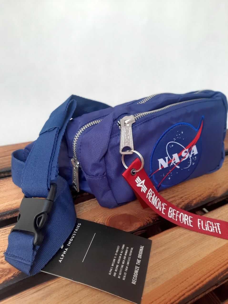 Alpha Industries nerka NASA 128908 REP. BLUE za 162 zł