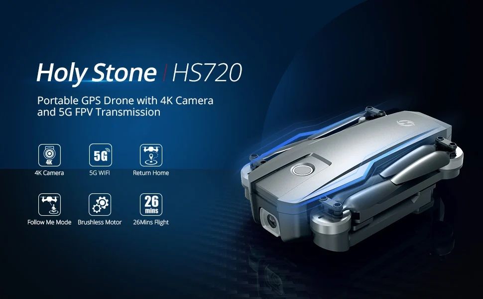 Квадрокоптер Holy Stone HS720 дрон безпілотник