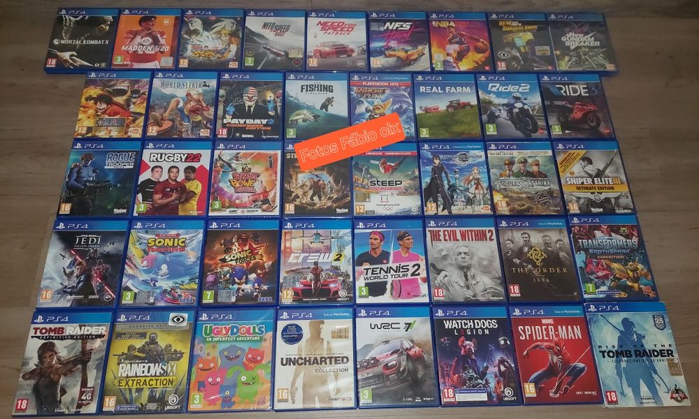 Jogos Ps4 Originais Novos & Usados Ler Anúncio  ( Desde 10€)