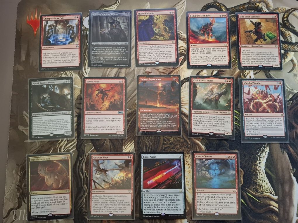 Commander deck, EDH, mtg, Magic the gathering