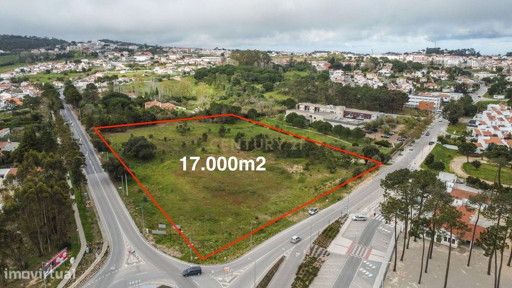 Lote de terreno de gaveto com 17.000m2 e pleno de potencialidades (Ses