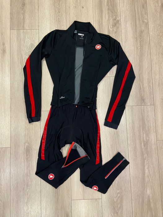 | XL-L | Термо Велокостюм / Велокомбез Castelli Sanremo 3 Thermosuit