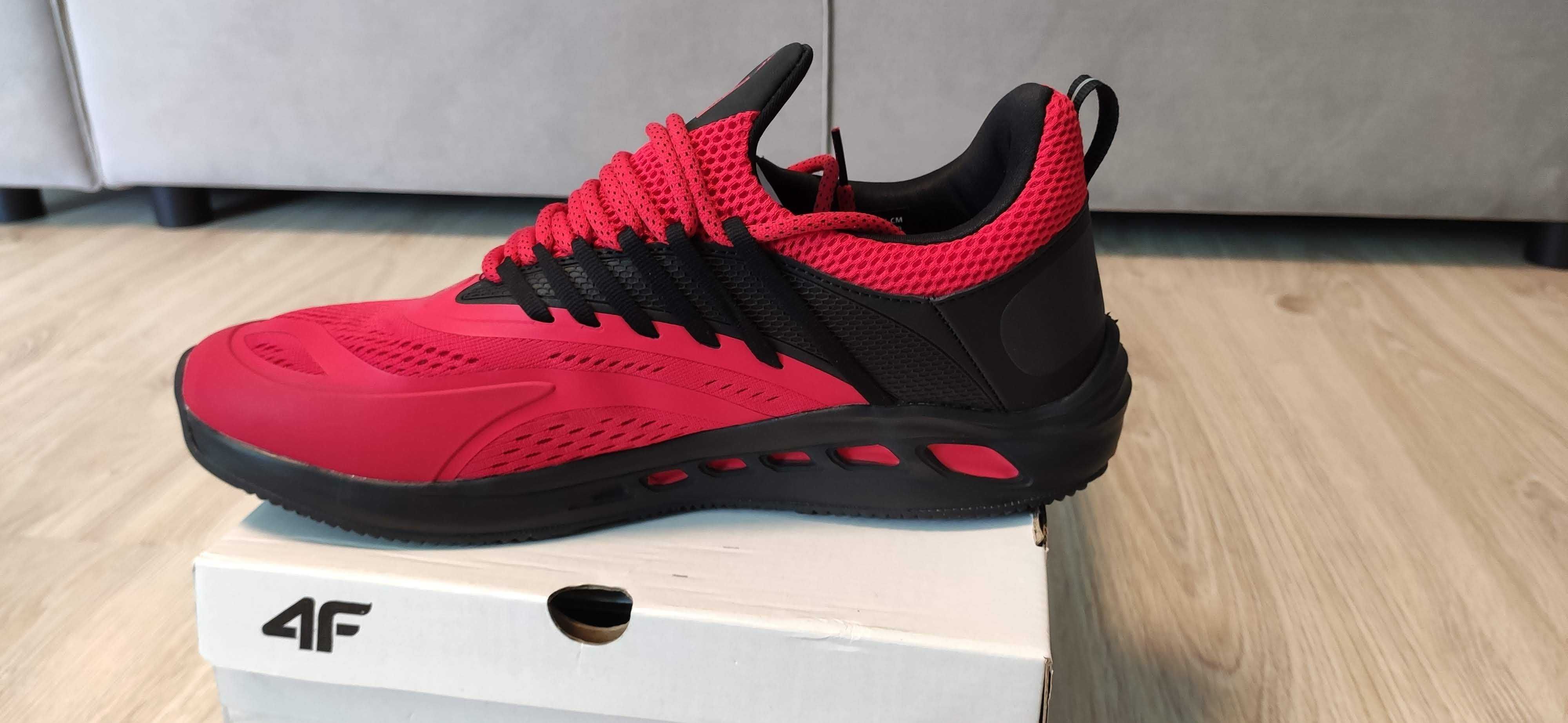 Buty 4F Gecko rozm. 44 czerwone NOWE - KOMPLET METEK