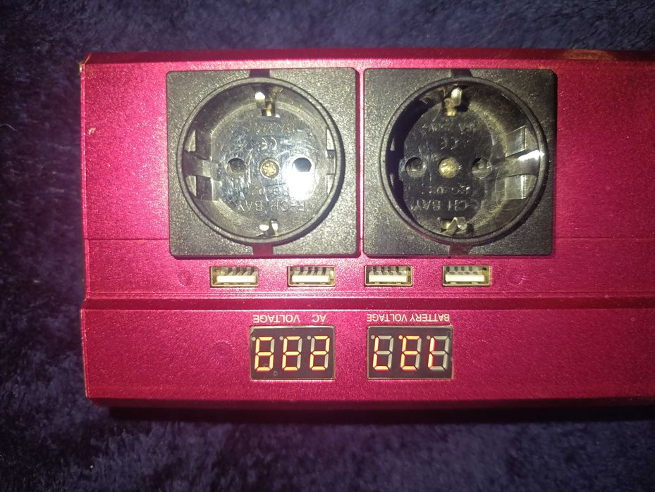 Інвертор перетворювач напруги Power Inverter 2000W 12-220V,