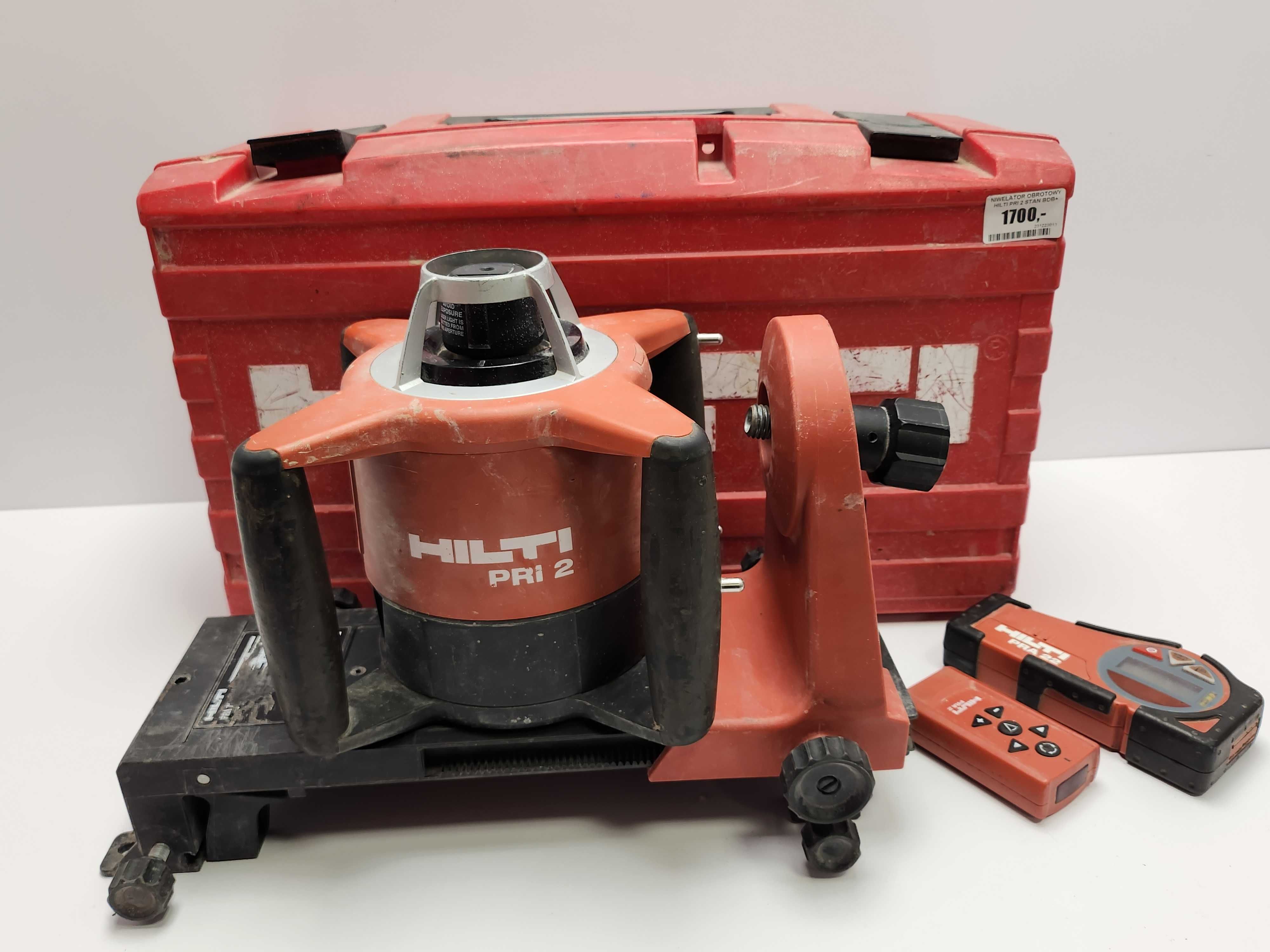 Niwelator obrotowy HILTI PRI 2 STAN BDB+