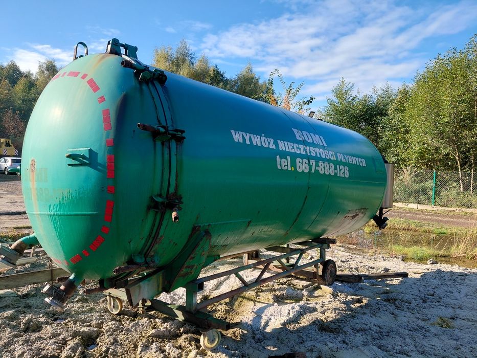 Zbiornik beczka asenizacyjna 17m3