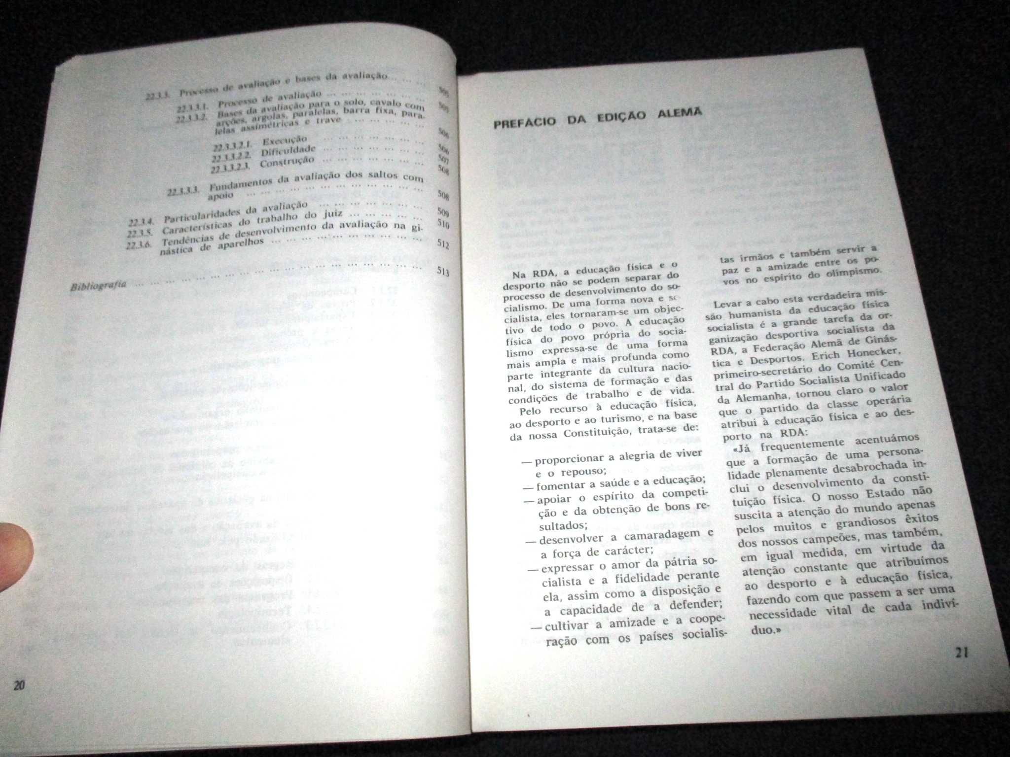 Livro Ginástica de Aparelhos Günter Borrmann