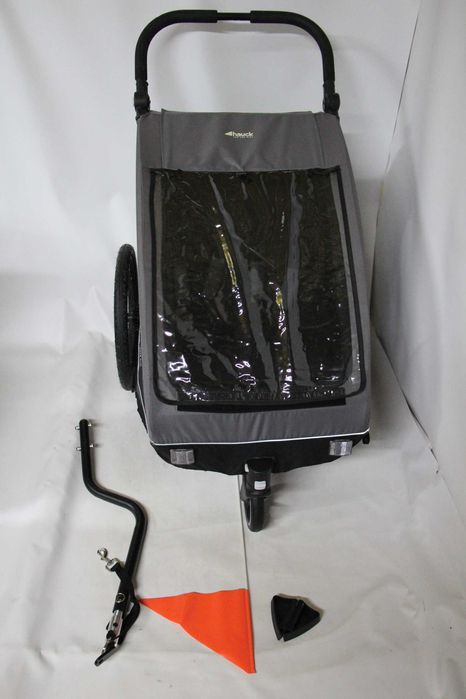 Przyczepka rowerowa dla dzieci Hauck Dryk Duo 2w1 Jogger wózek