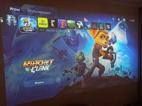 3D Smart Проектор Android Tv FULL HD EPSON домашнй кинотеатр +лампа