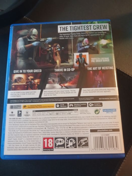 Payday3 диск до пс 5