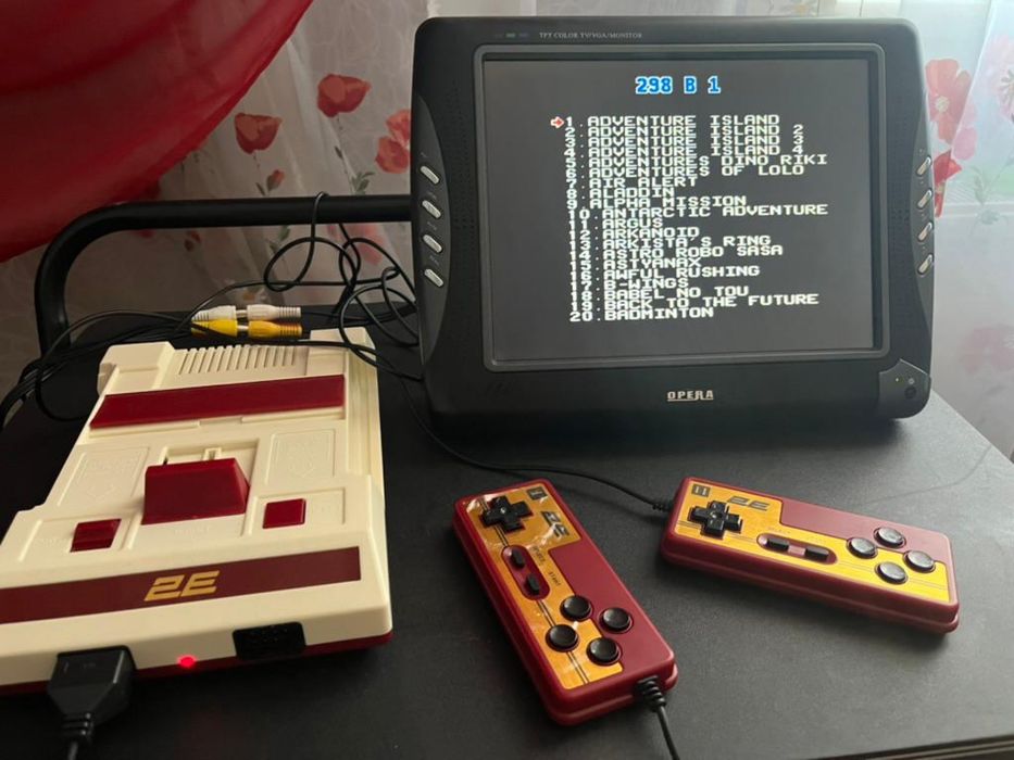 Приставка, консоль 2e game console 8bit nes dendy famicom.
