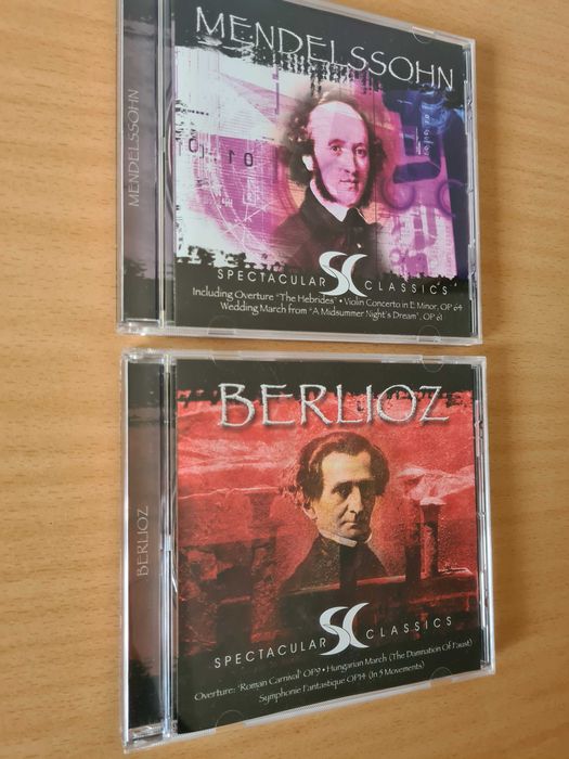 2 CDs audio da coleção "Spectacular Classics"