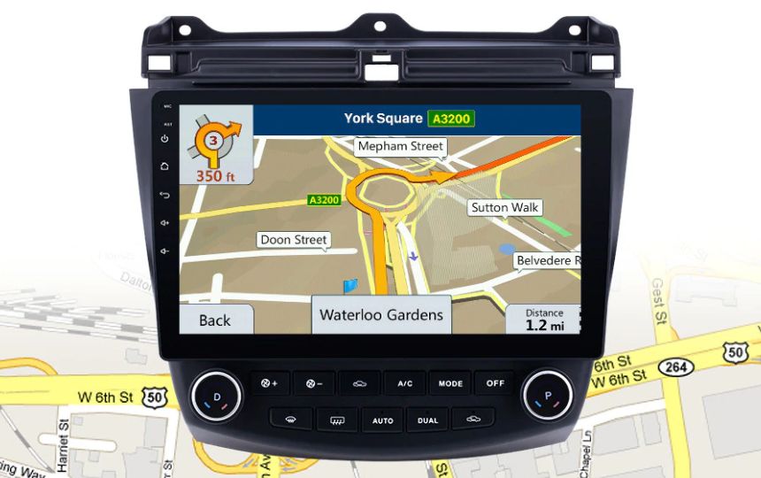 Radio nawigacja Honda Accord 7 2003=2008 Android 13 WiFI Bluetooth