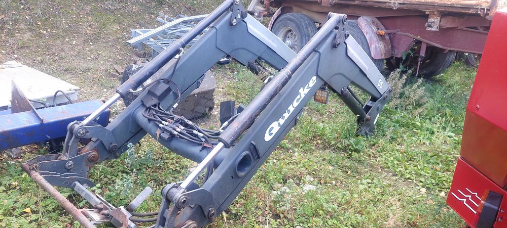 Ładowacz czołowy  Quicke Q55  kompletny mocow. Joystick   Tur
