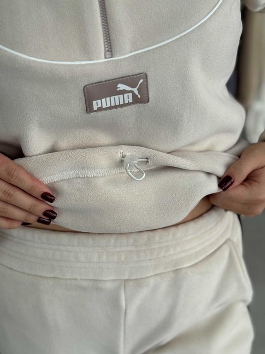 Костюм женский зимний L XL флис слоновая кость полар плотный