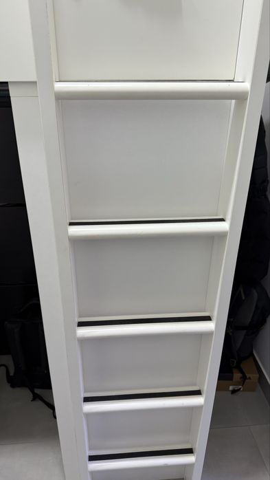 SMÅSTAD Cama Alta c/secretária e escada IKEA