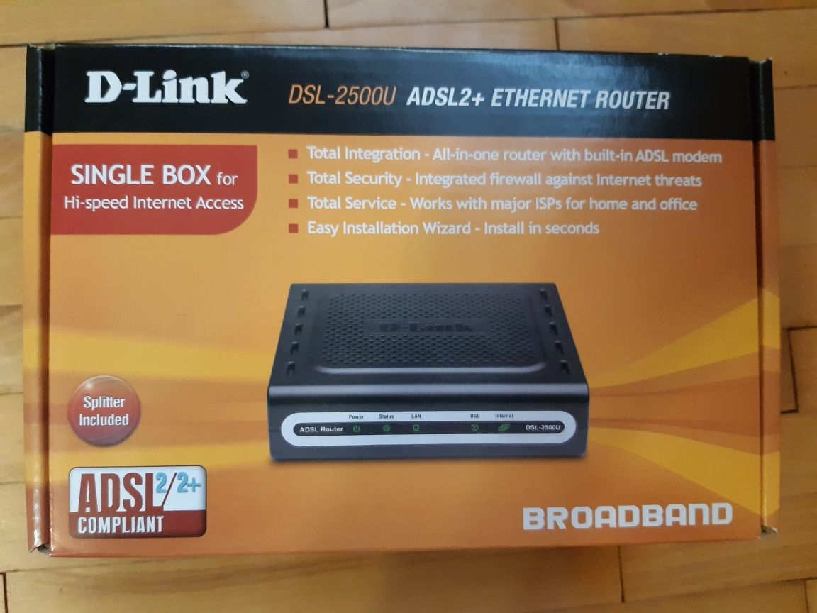 D-Link DSL-2500U ADSL модем