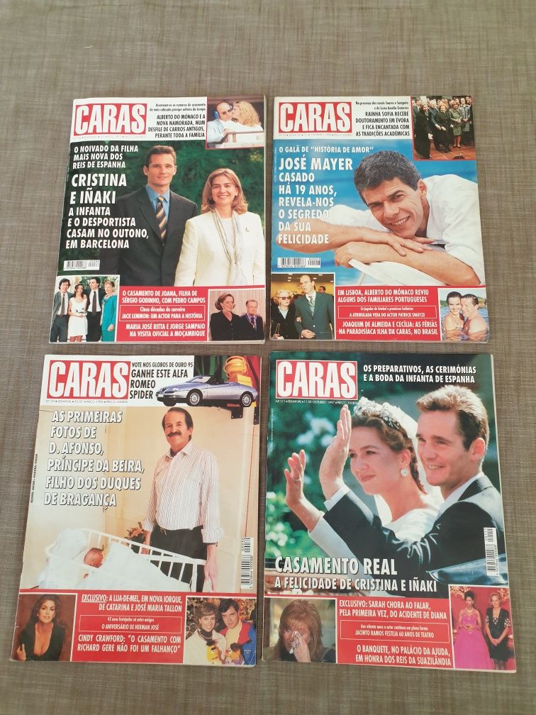 Revistas antigas. Caras. Máxima.