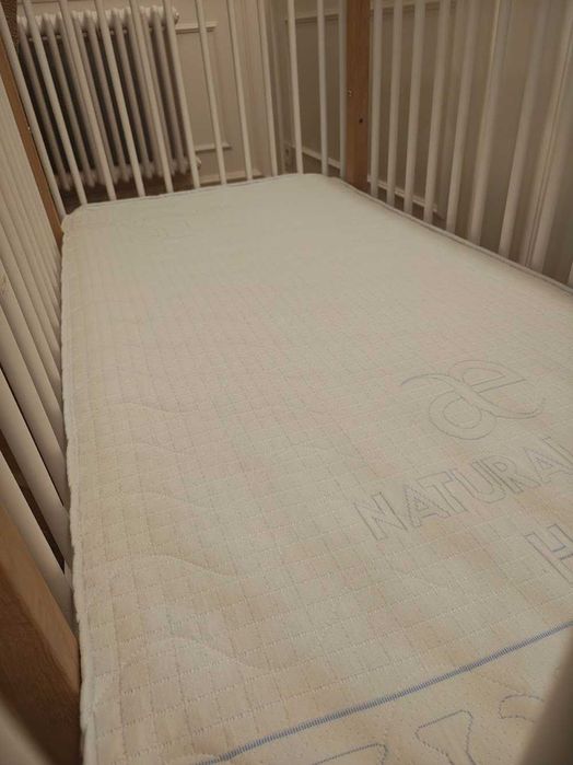 Łóżeczko dziecięce Oliver Furniture Wood Cot White/Oak