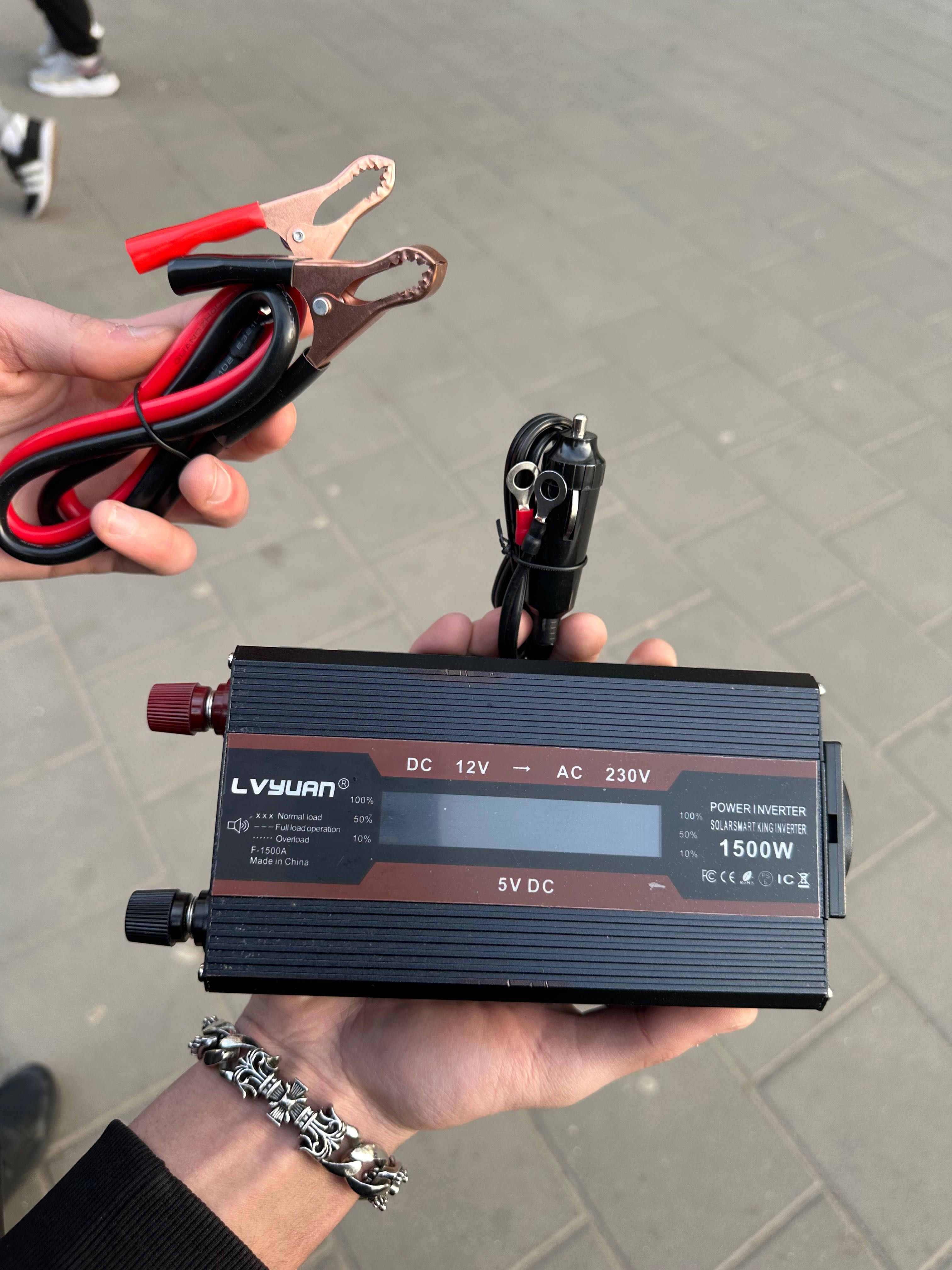 инвертор напряжения мощностью 1500W с чистой синусоидой