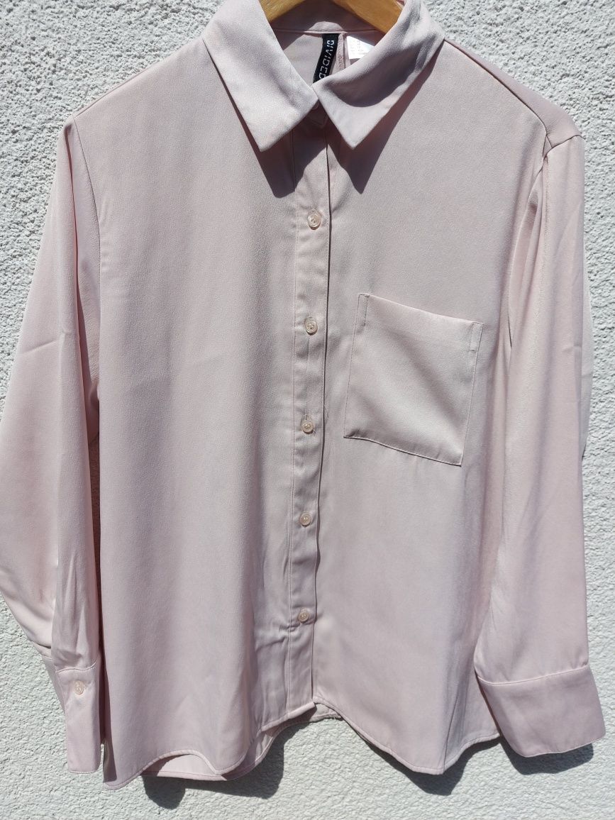 Koszula/bluzka z połyskiem H&M XS/S