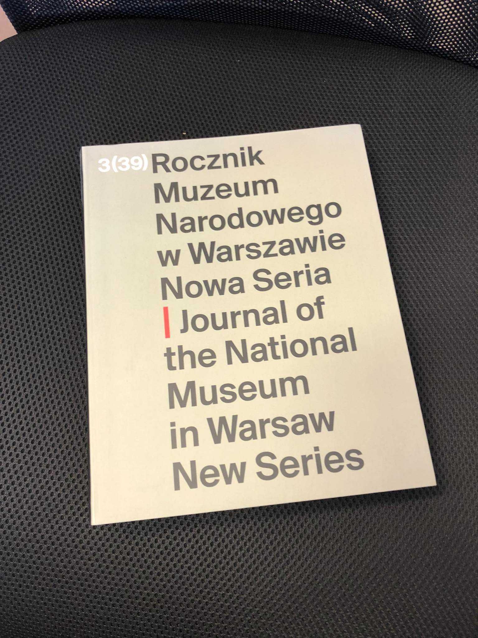 Rocznik Muzeum Narodowego w Warszawie. Nowa Seria 3(39)