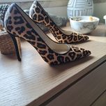 Sapatos Zara Pêlo animal print Novos 38