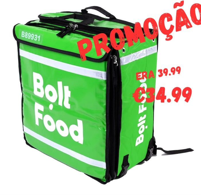 Mochila Cúbica Extensível Uber eats||bolt novo originais