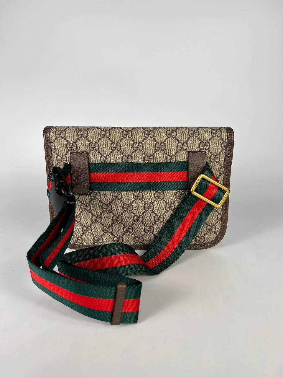 Мужская сумка-бананка Gucci — минимализм и статус в одном образе