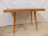 Ława, stolik kawowy proj. J. Jiroutek, Czechosłowacja '60 Design, PRL