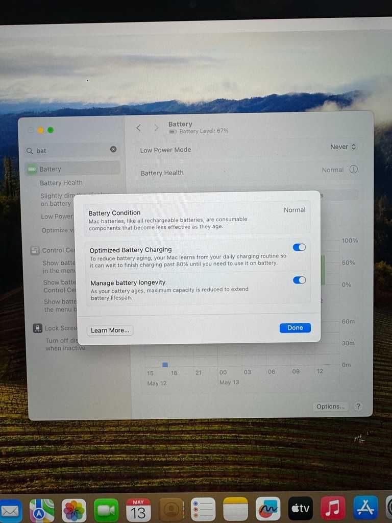 Macbook Pro 15'' 2018 (256GB)