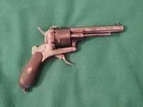 Revólver tipo Pin Fire Lefaucheux (sem marcações) 1865.