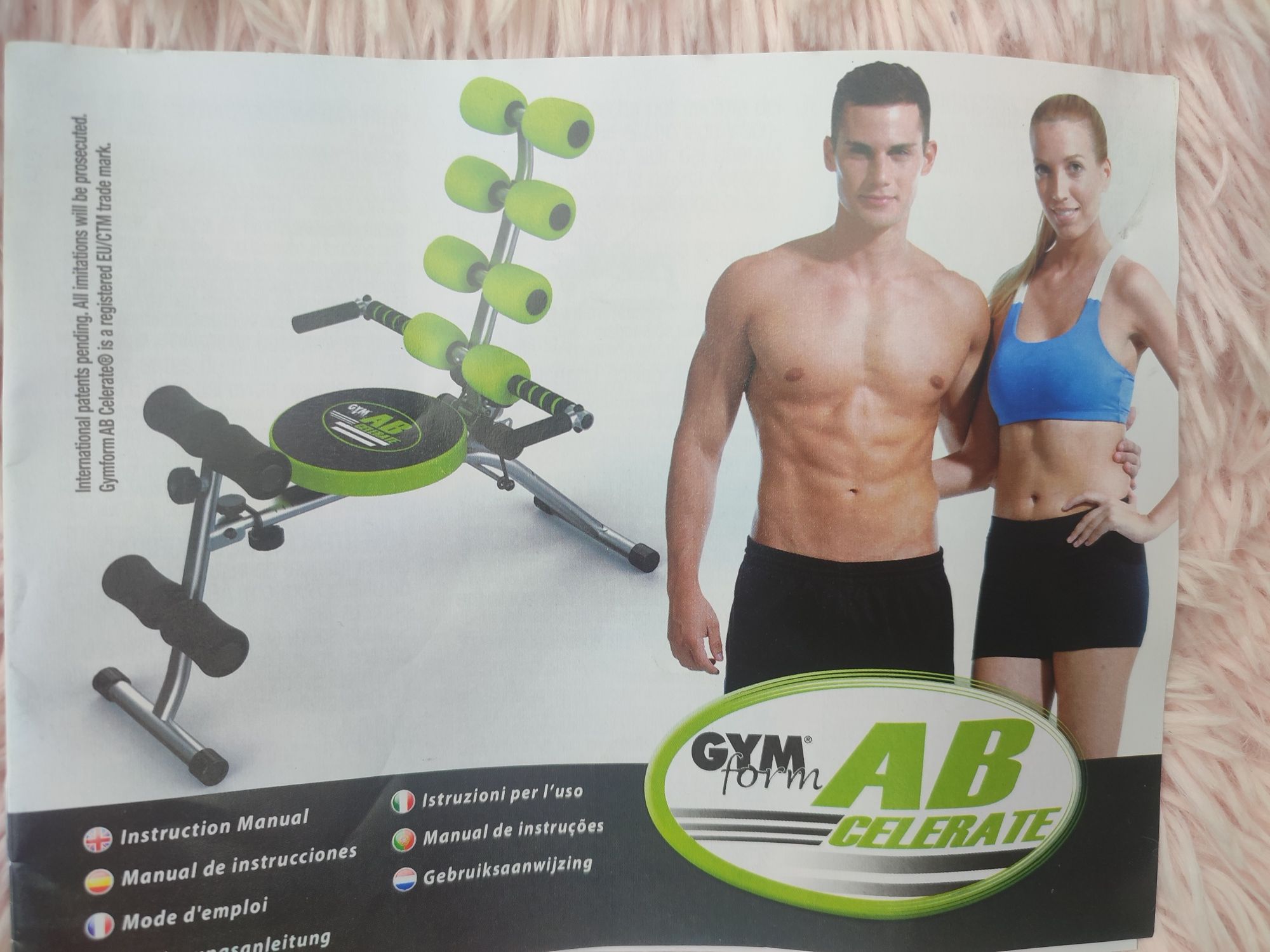 Ławeczka treningowa Gym form ab celerate nowa