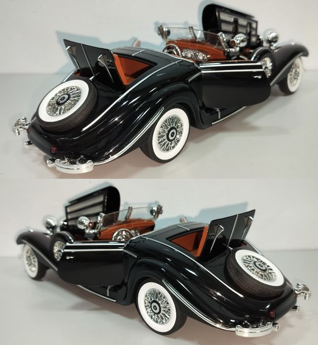 Mercedes-Benz 500K кабриолет модель 1:18 фирма OK Металл звук свет