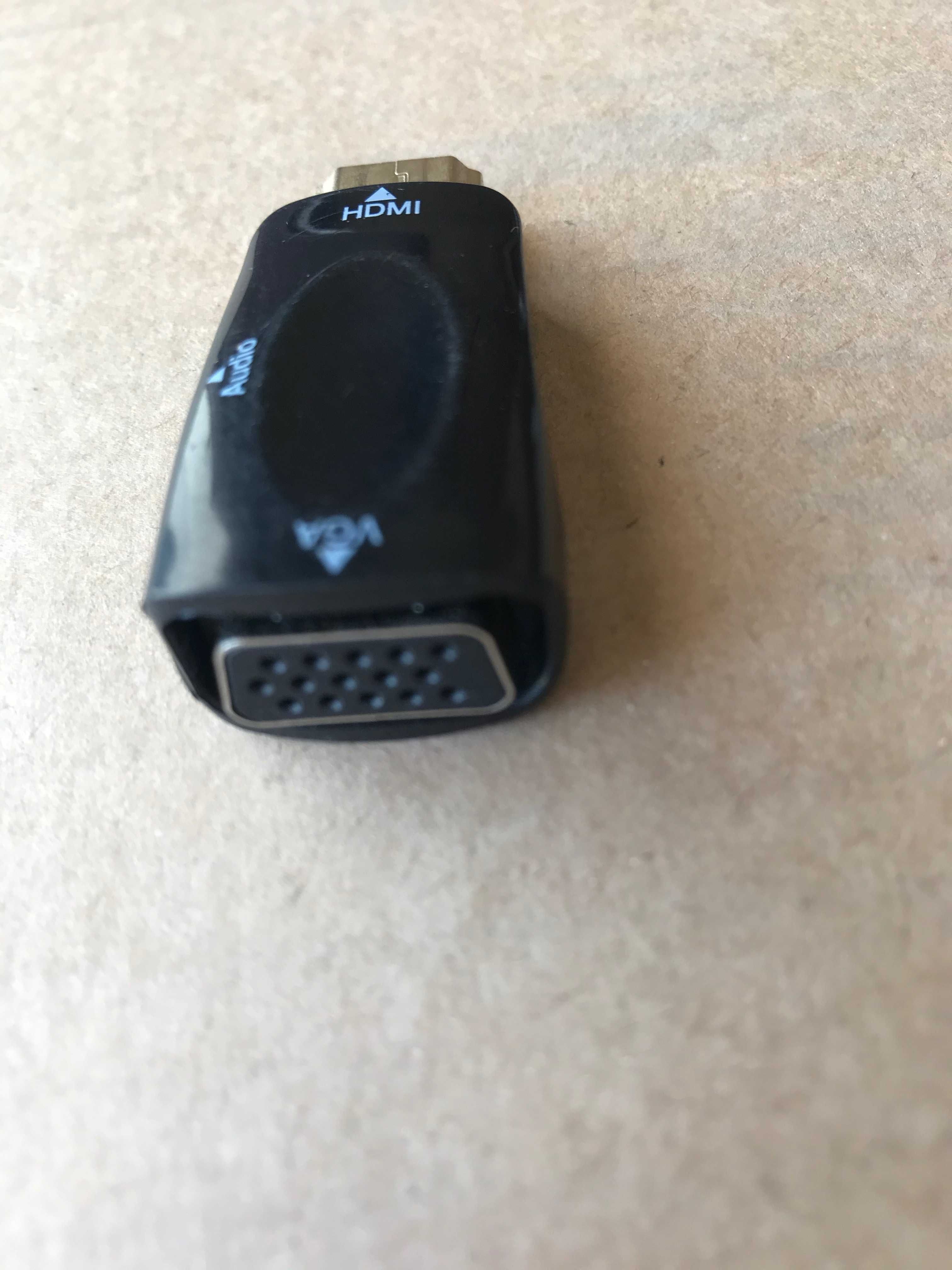 Conversor HDMI para VGA (para ligar a monitor pela entrada VGA)